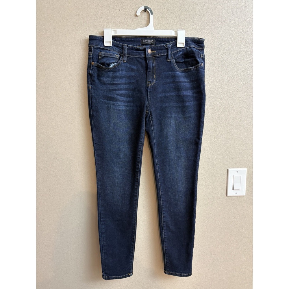 Judy Blue Skinny Jeans 15/32 Dark Wash Stretch Denim Casual JB82110DK